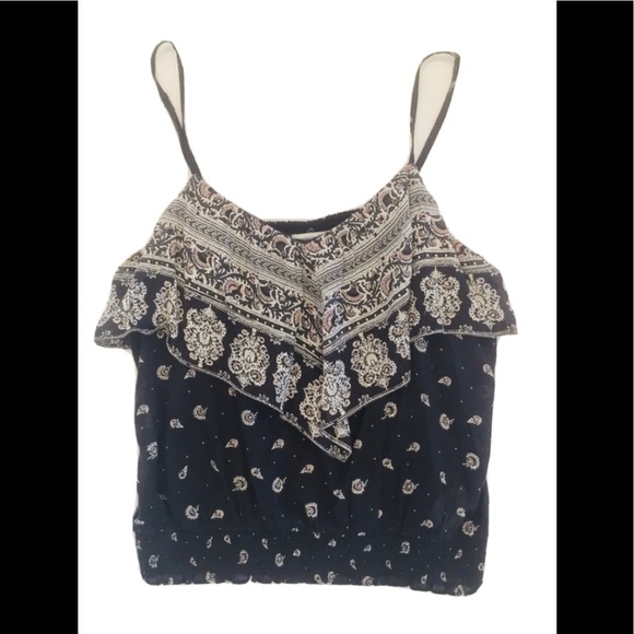 American Eagle 🦅 boho flouncy gypsy top - Picture 9 of 13
